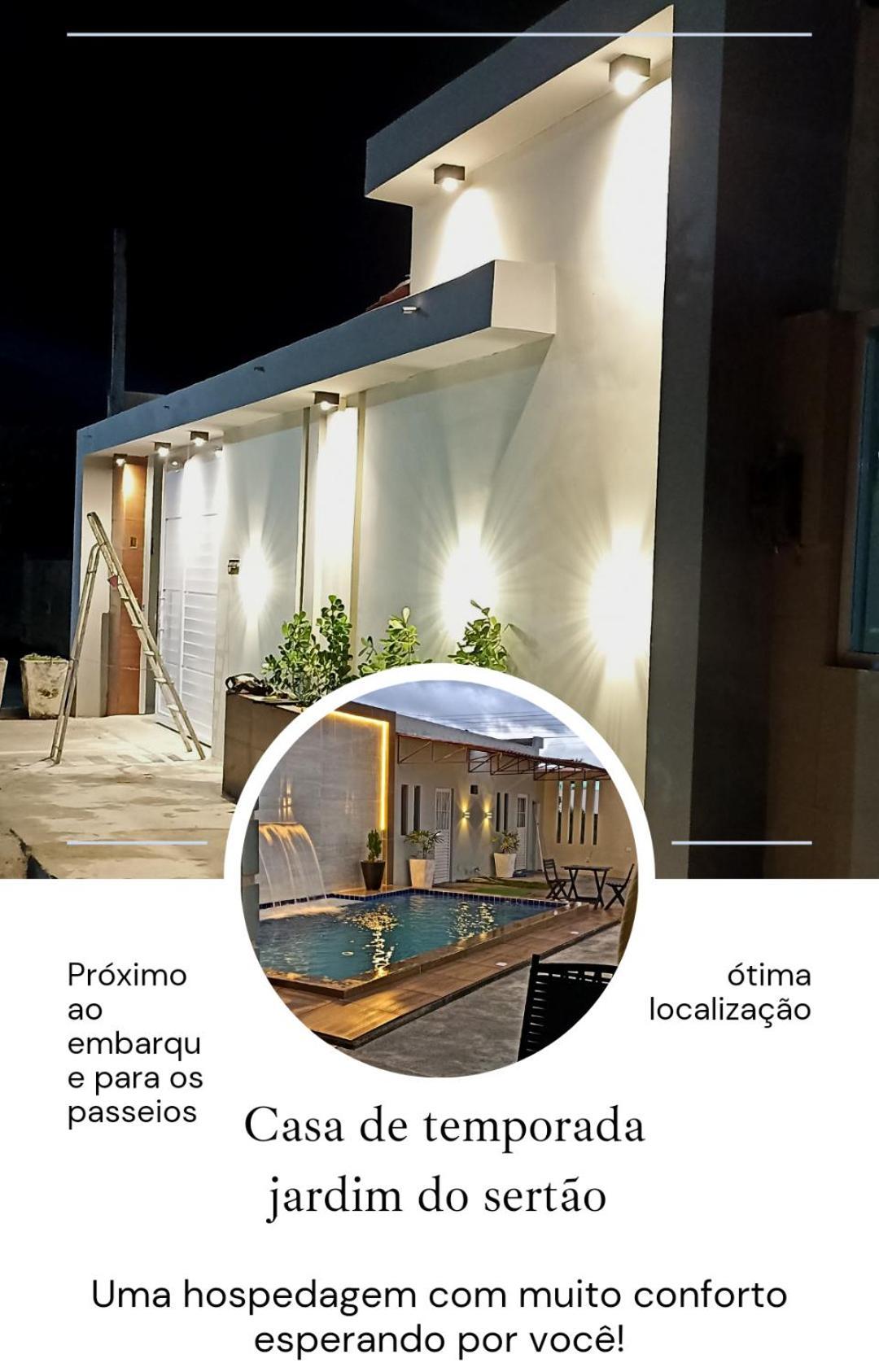 Casa Jardim Para Temporada Em Piranhas-Alagoas Extérieur photo